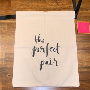 NWT Kate Spade 'Perfect Pair' Shoe bag